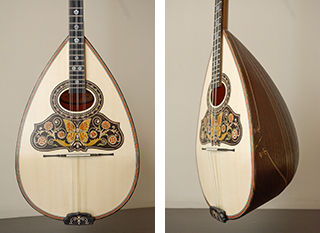 Τρίχορδο μπουζούκι Μαύρη Μουρνιά - Αντίγραφο Δ. Μούρτζινου